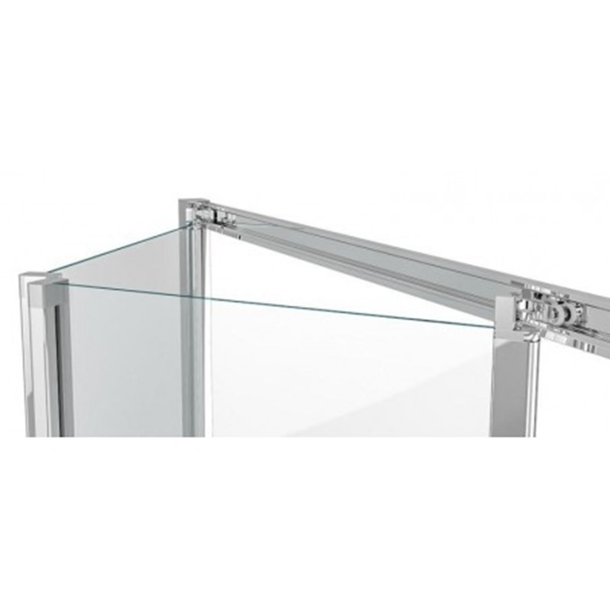 Syst&egrave;me r&eacute;tractable - Porte de douche NATURE 1